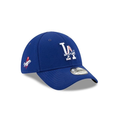 Sapca New Era Los Angeles Dodgers MLB 2021 Spring Training 39THIRTY Stretch Fit - Albastri